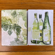 'Les Vignes Blancs' 10 Blank Cards (with envelopes)