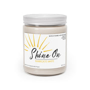 'Shine On' Candle in Barricato White