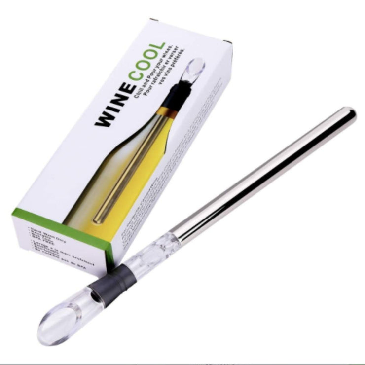 Wine Chiller Rod + Pourer and Aerator